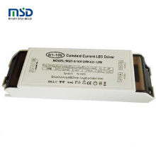 12W 350mA 500mA 700mA PC shell IP40 no flicker PF>0.95 efficiency>88% indoor dimmer 0-10V pwm dimmable led driver power supply